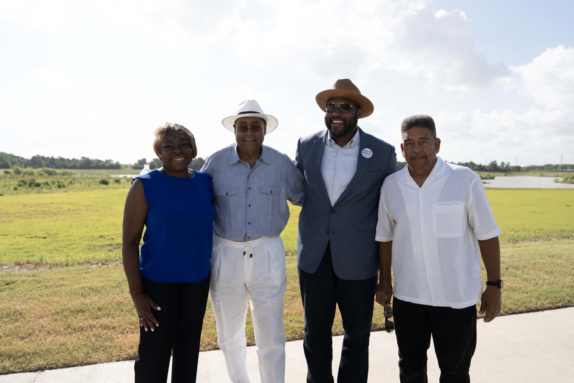 Photo from the Curtis Graves Park ribbon cutting and reception